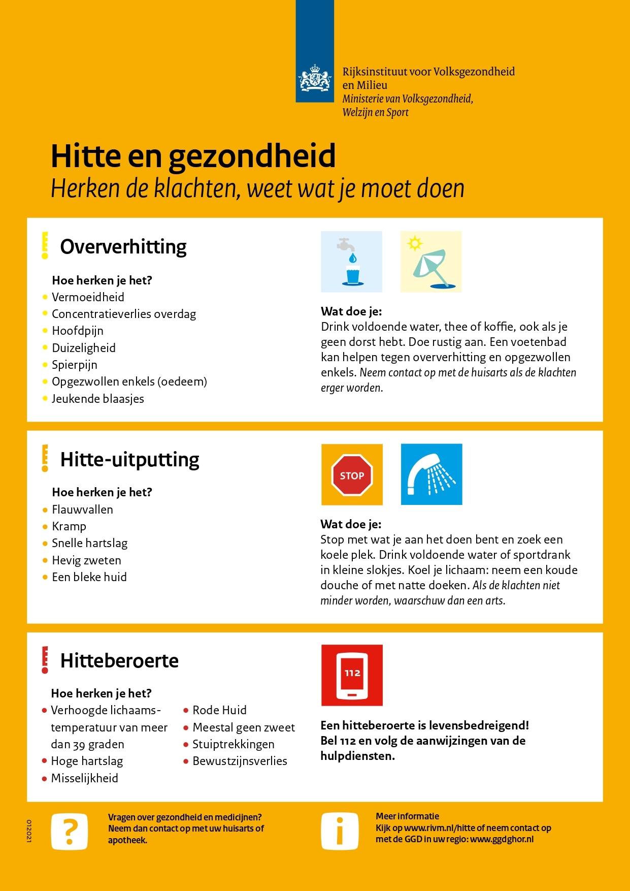 Opzet Hitteplan Extreme hitte