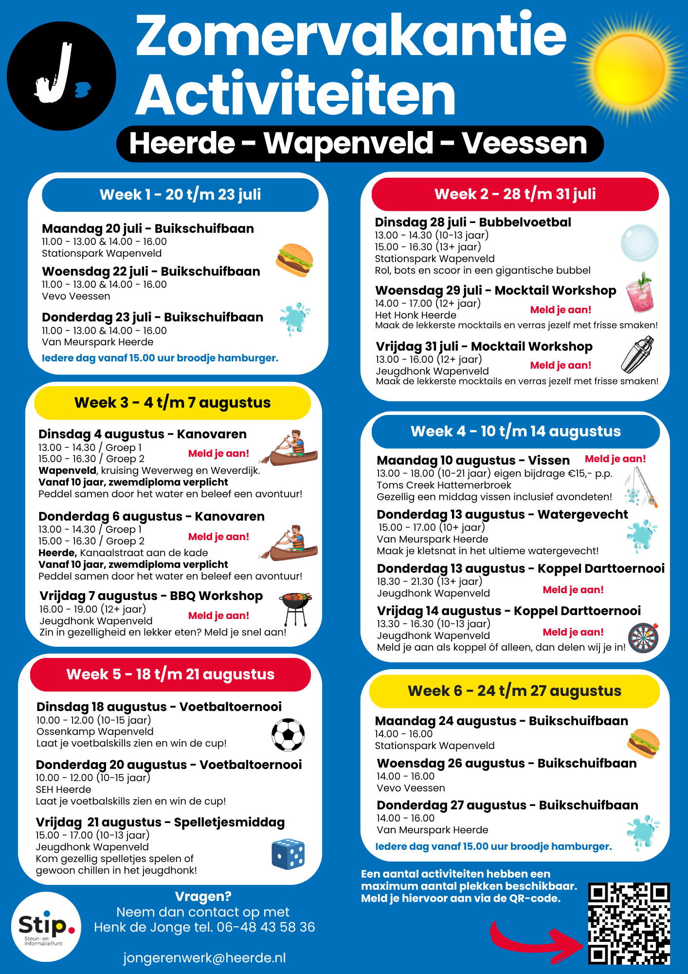Zomervakantie Activiteiten